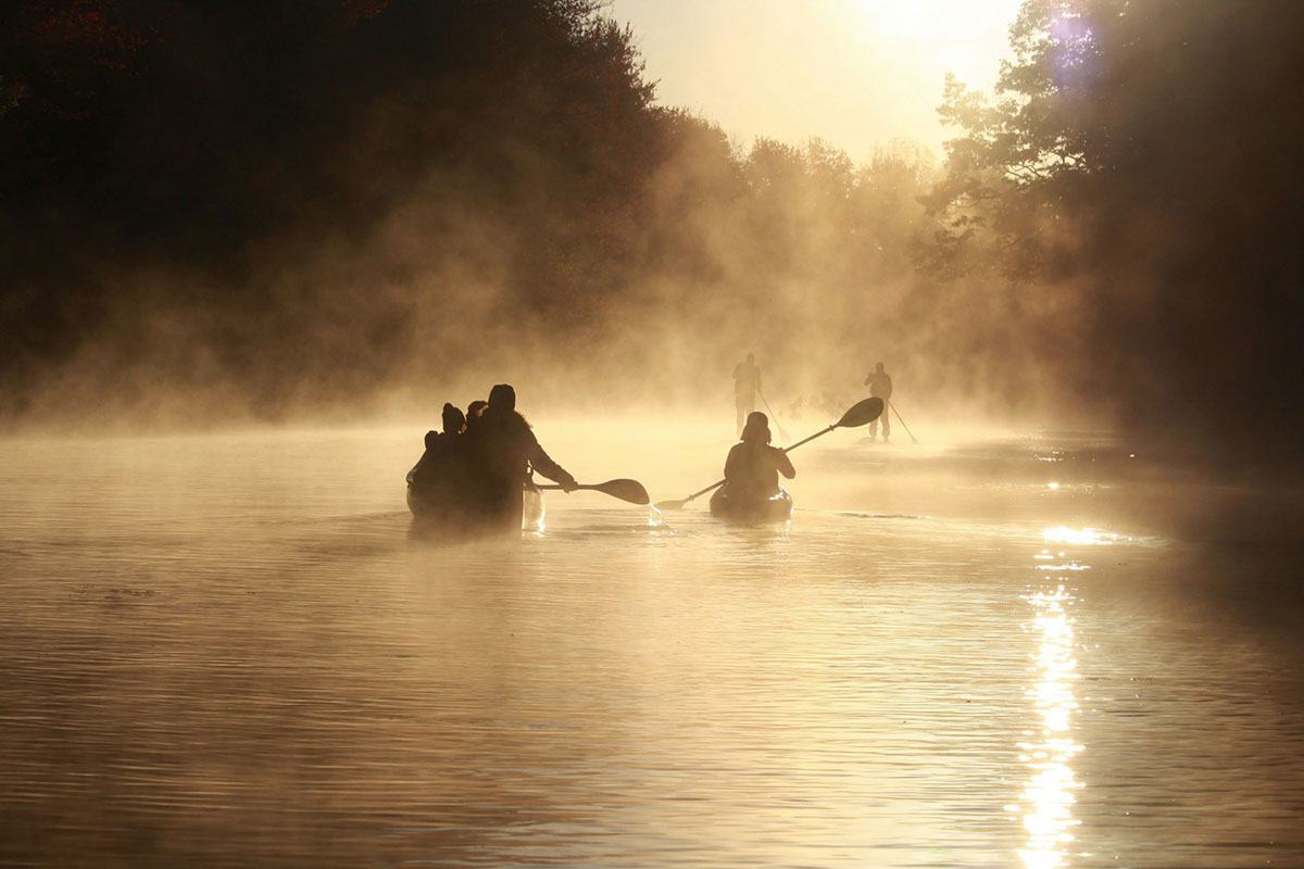 Kayak sur rivière